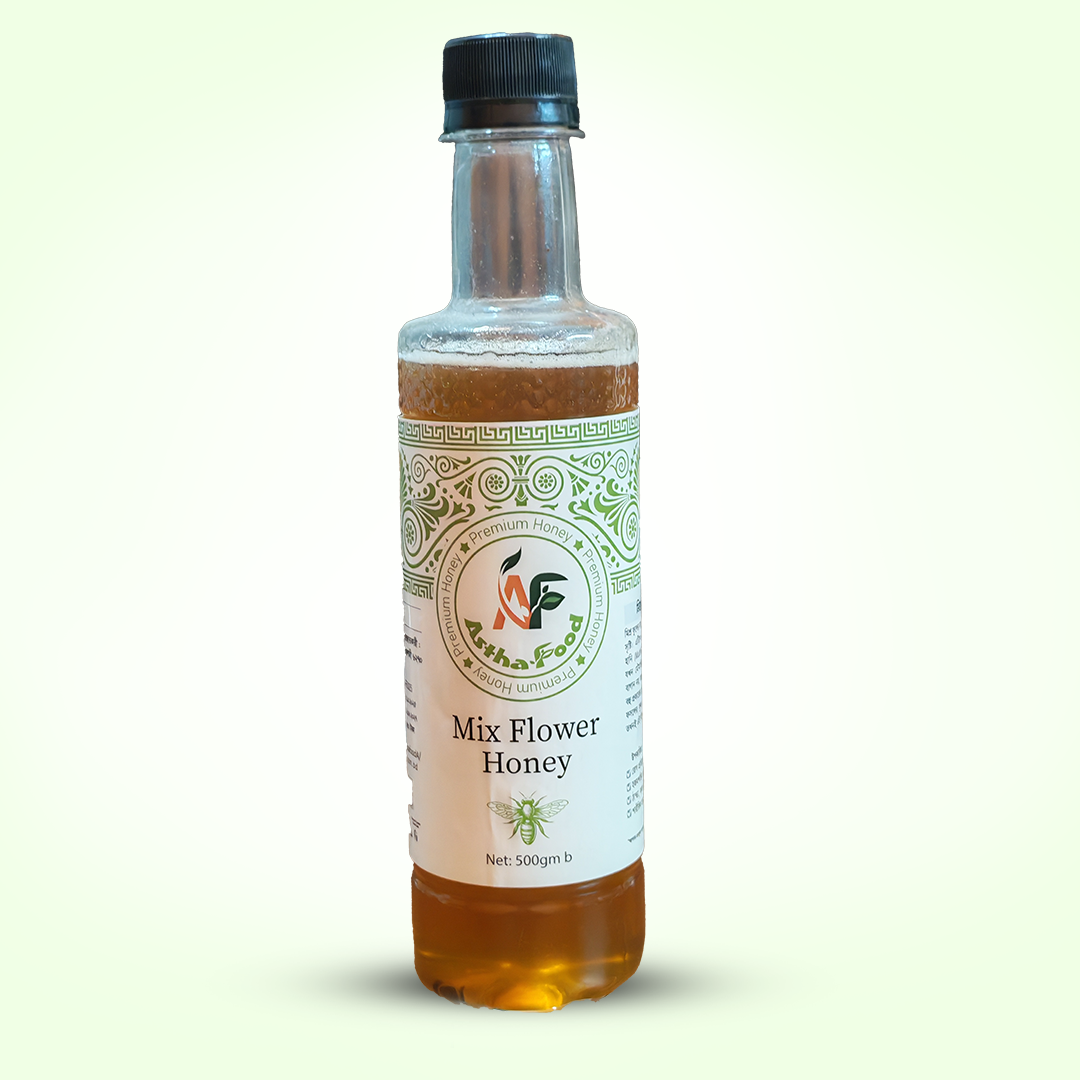 8-9 Mixed Flower Honey (মিশ্র ফুলের মধু) - Image 1